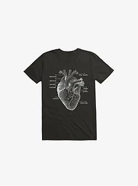 Astro Heart Black T-Shirt