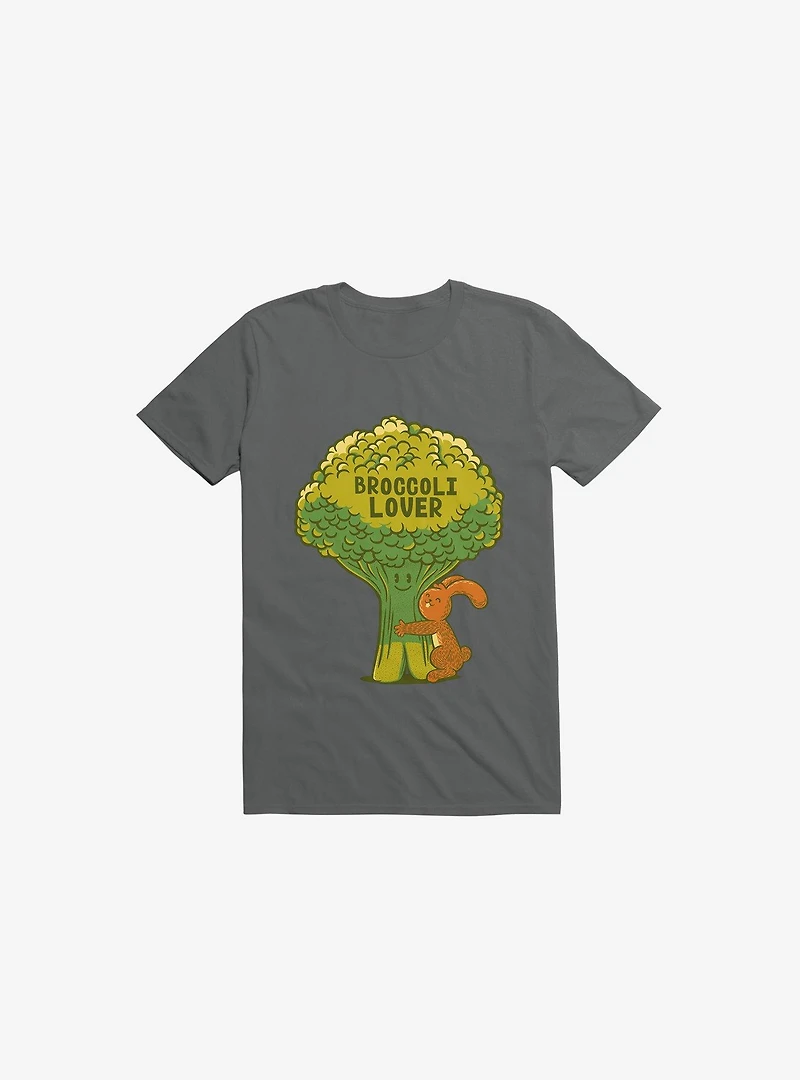 Broccoli Lover Charcoal Grey T-Shirt