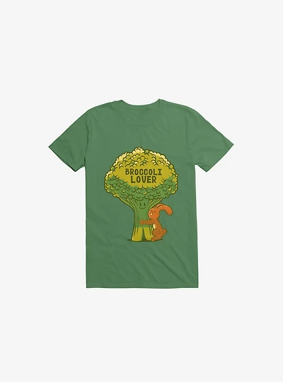 Broccoli Lover Kelly Green T-Shirt