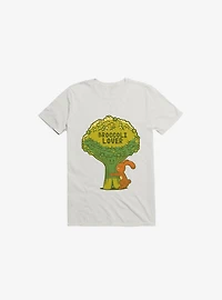Broccoli Lover White T-Shirt