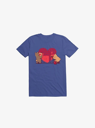 Building Our Love Royal Blue T-Shirt