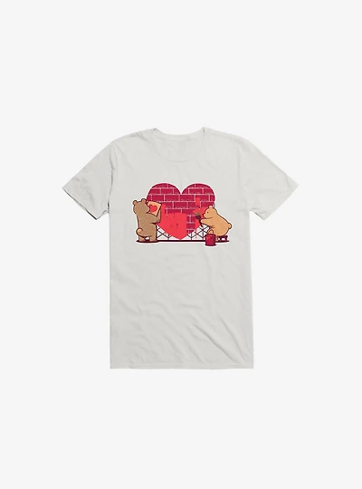 Building Our Love White T-Shirt