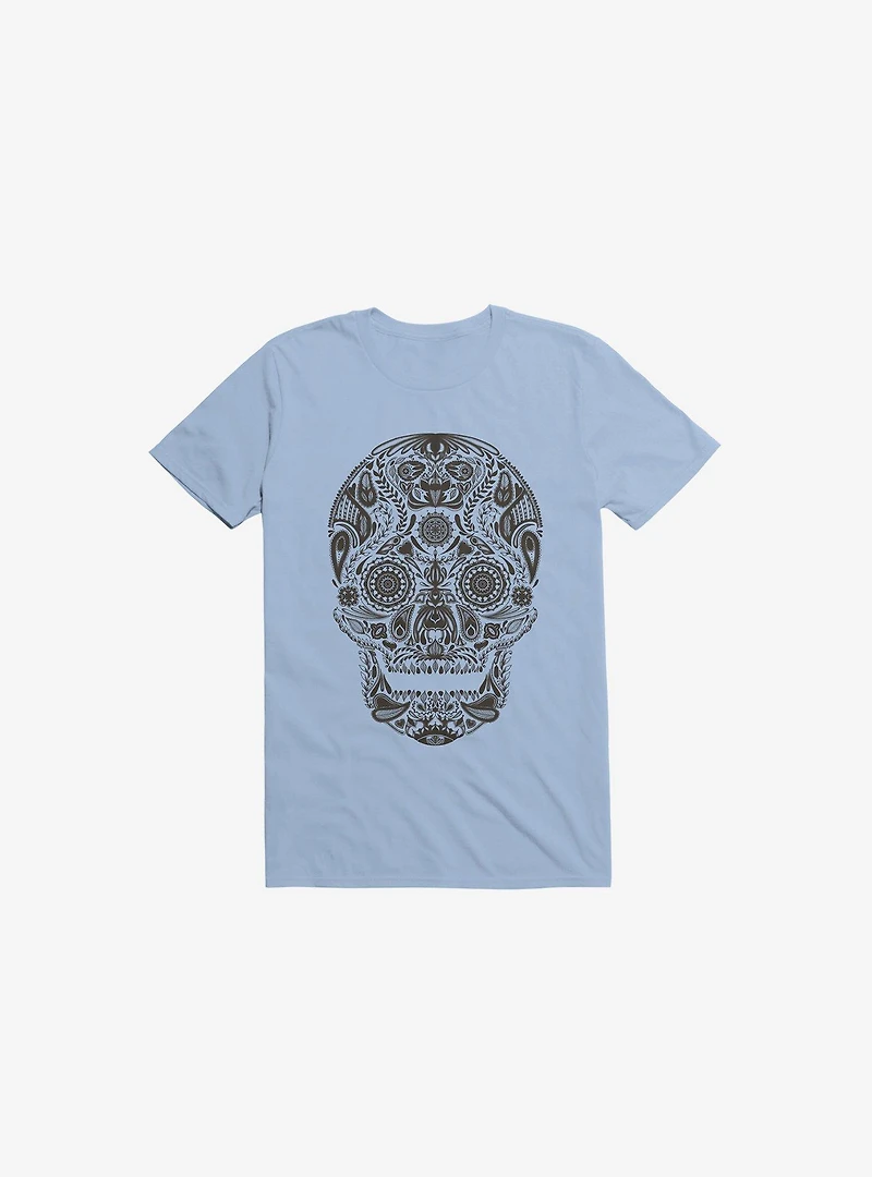 Dia De Los Muertos Light Blue T-Shirt