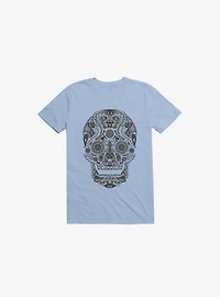 Dia De Los Muertos Light Blue T-Shirt