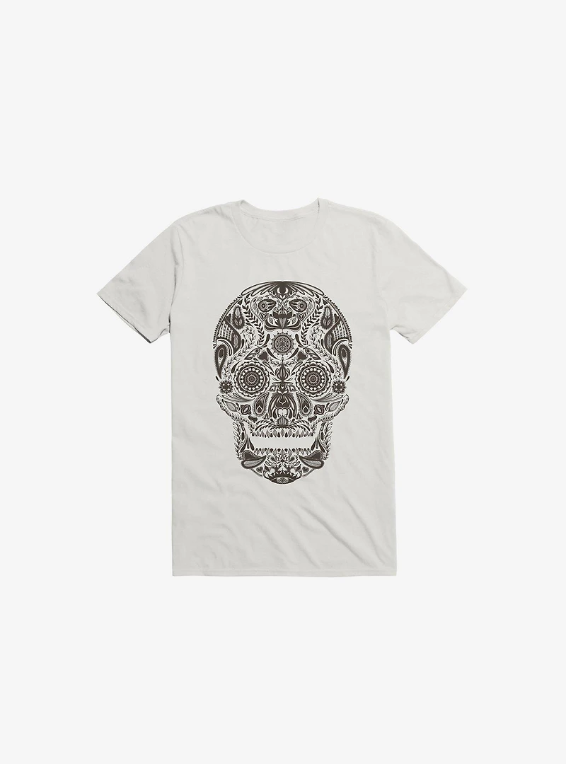 Dia De Los Muertos White T-Shirt