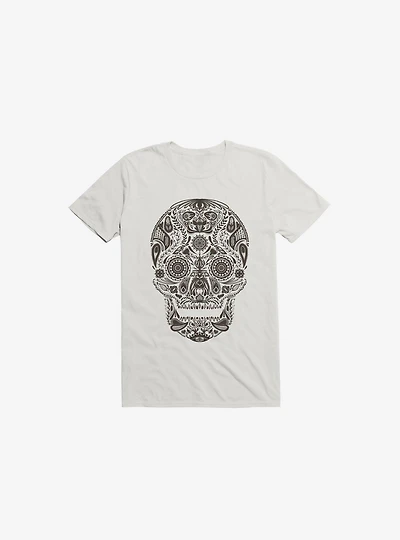 Dia De Los Muertos White T-Shirt