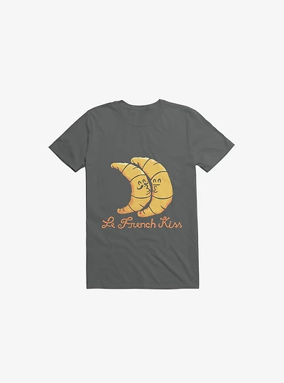 French Kiss 2.0 Charcoal Grey T-Shirt