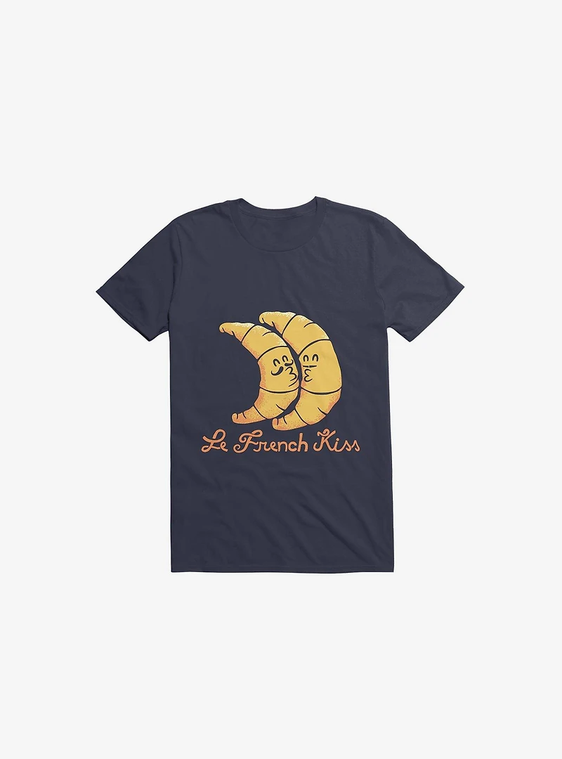 French Kiss 2.0 Navy Blue T-Shirt