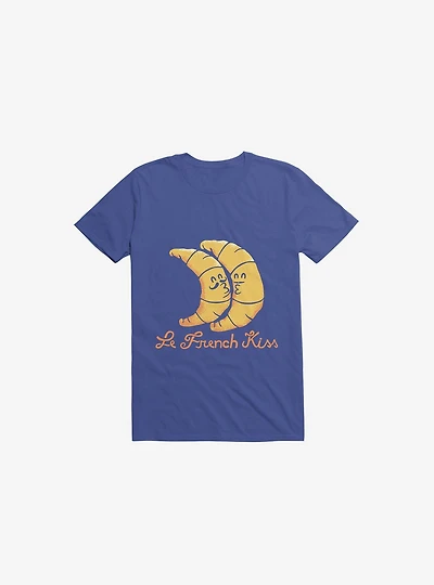French Kiss 2.0 Royal Blue T-Shirt