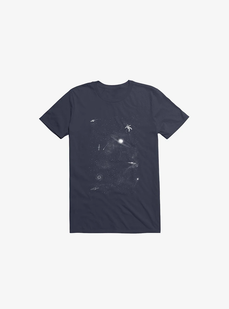 Gravity Astronaut Navy Blue T-Shirt