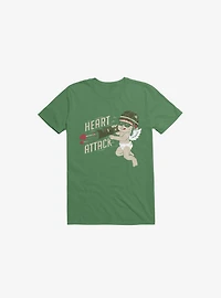 Heart Attack Kelly Green T-Shirt