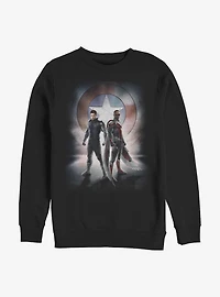 Marvel The Falcon And Winter Soldier Team Poster Sweatshirt