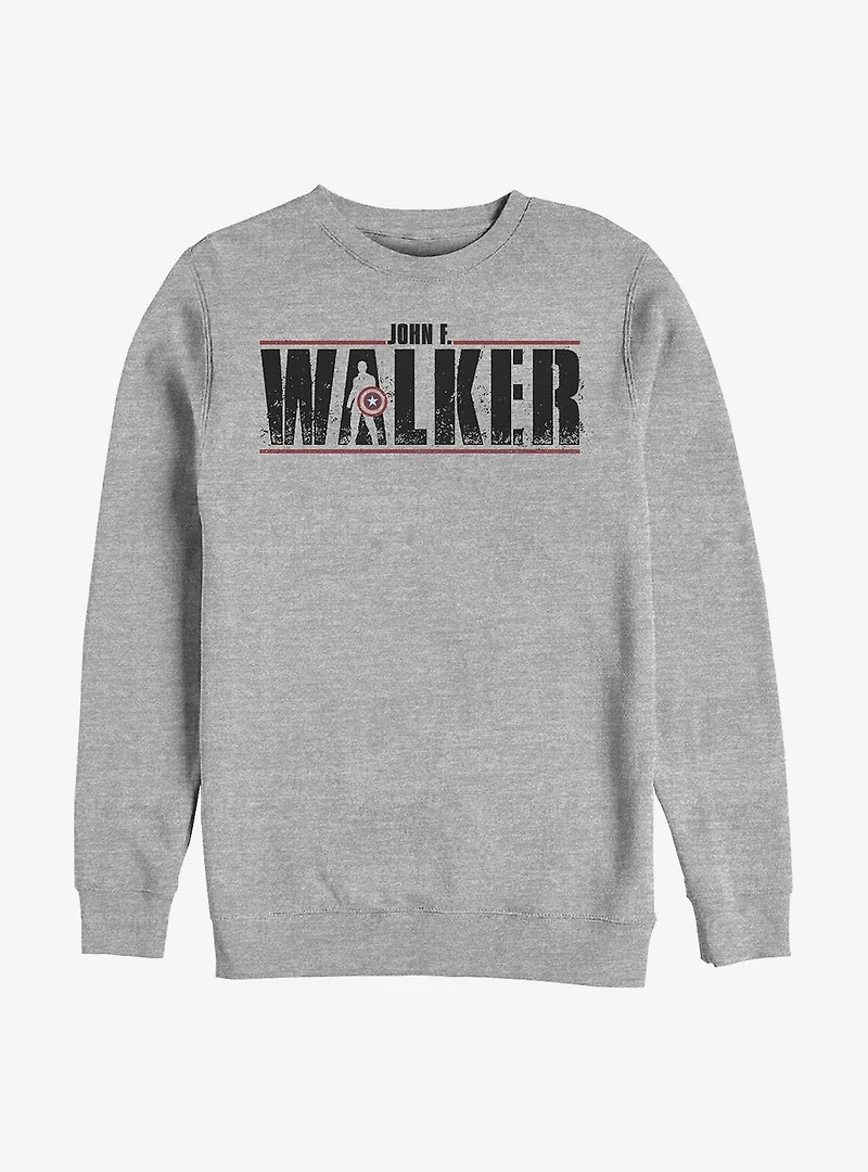 Marvel The Falcon And Winter Soldier Walker Painted Sweatshirt