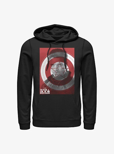 Marvel The Falcon And Winter Soldier Shield Hoodie