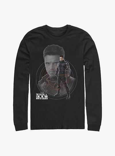 Marvel The Falcon And Winter Soldier Hero Long-Sleeve T-Shirt