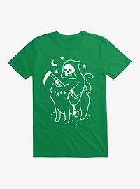 Death Rides A Black Cat T-Shirt