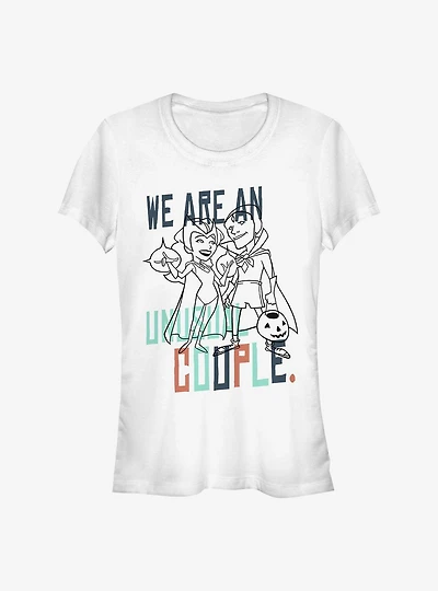 Marvel WandaVision Unusual Couple Girls T-Shirt