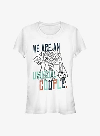 Marvel WandaVision Unusual Couple Girls T-Shirt
