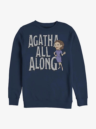Marvel WandaVision Agatha All Along Crew Sweatshirt
