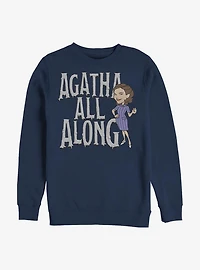 Marvel WandaVision Agatha All Along Crew Sweatshirt