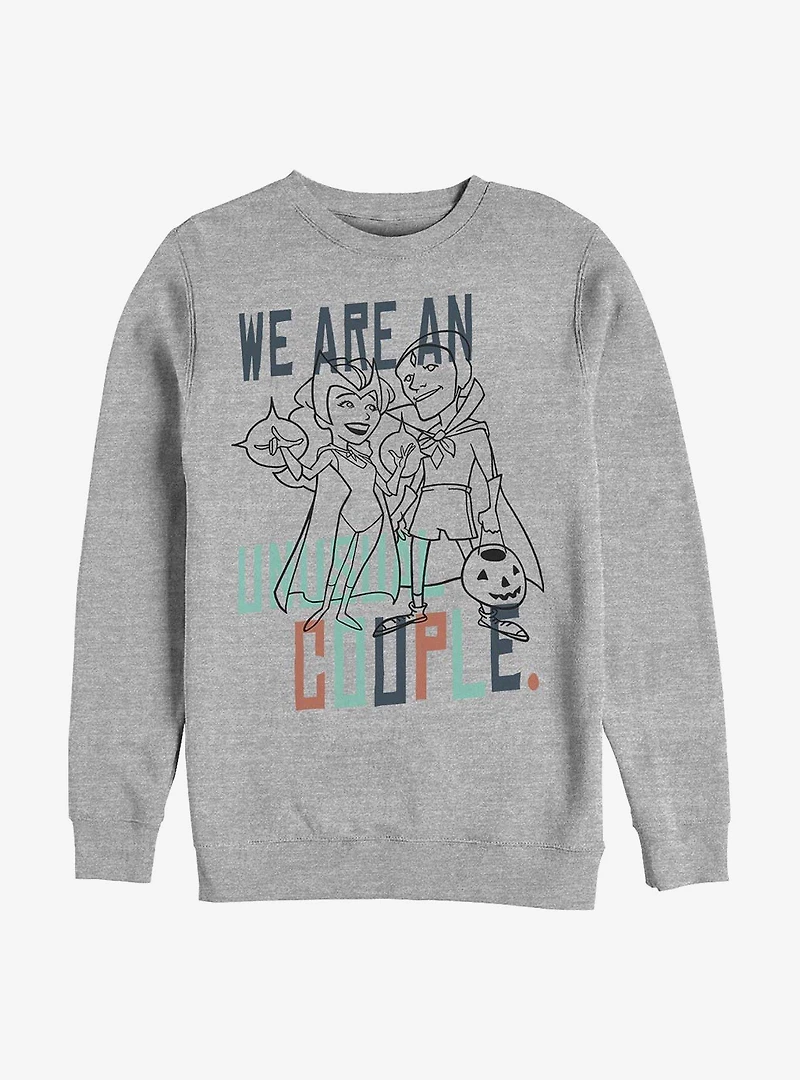 Marvel WandaVision Unusual Couple Crew Sweatshirt