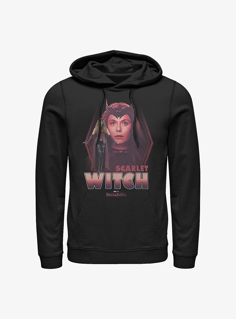 Marvel WandaVision Scarlet Witch Wanda Hoodie