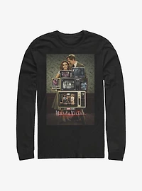 Marvel WandaVision Poster Through The Years Long-Sleeve T-Shirt