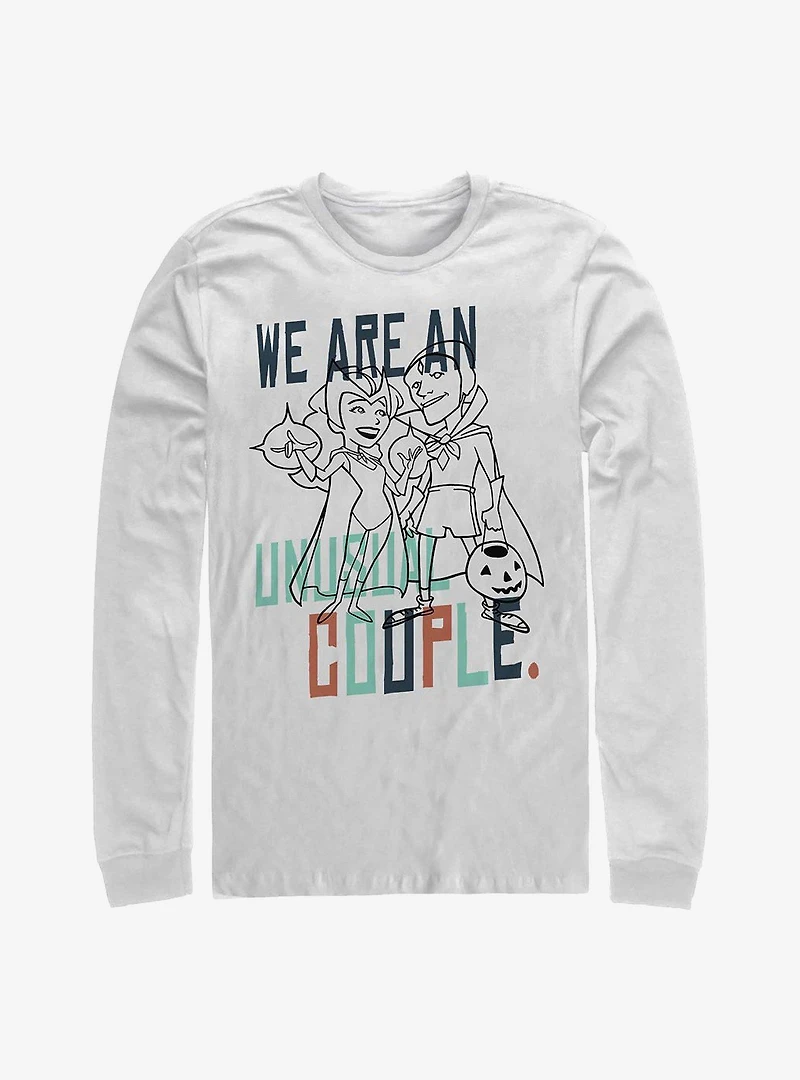 Marvel WandaVision We Are An Unusual Couple Long-Sleeve T-Shirt