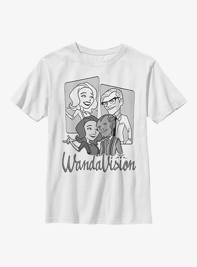 Marvel WandaVision Character Panels Youth T-Shirt