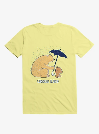 Choose Kind Corn Silk Yellow T-Shirt
