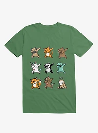 Dabbing Party Kelly Green T-Shirt