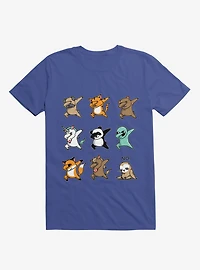 Dabbing Party Royal Blue T-Shirt