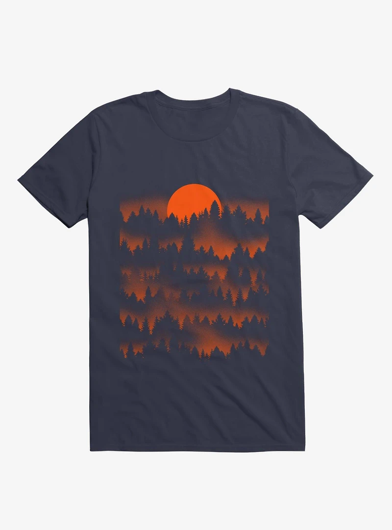Incendio Navy Blue T-Shirt