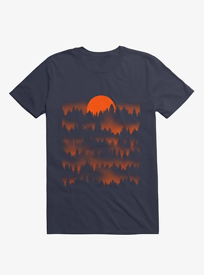 Incendio Navy Blue T-Shirt