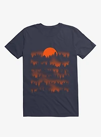 Incendio Navy Blue T-Shirt