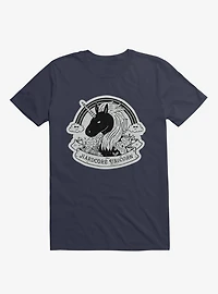 Hardcore Unicorn Navy Blue T-Shirt