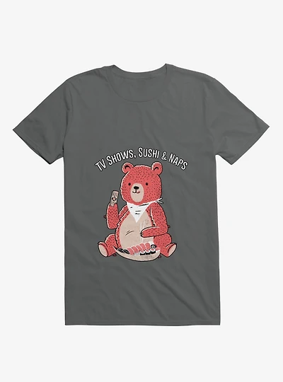 TV Shows, Sushi & Naps T-Shirt
