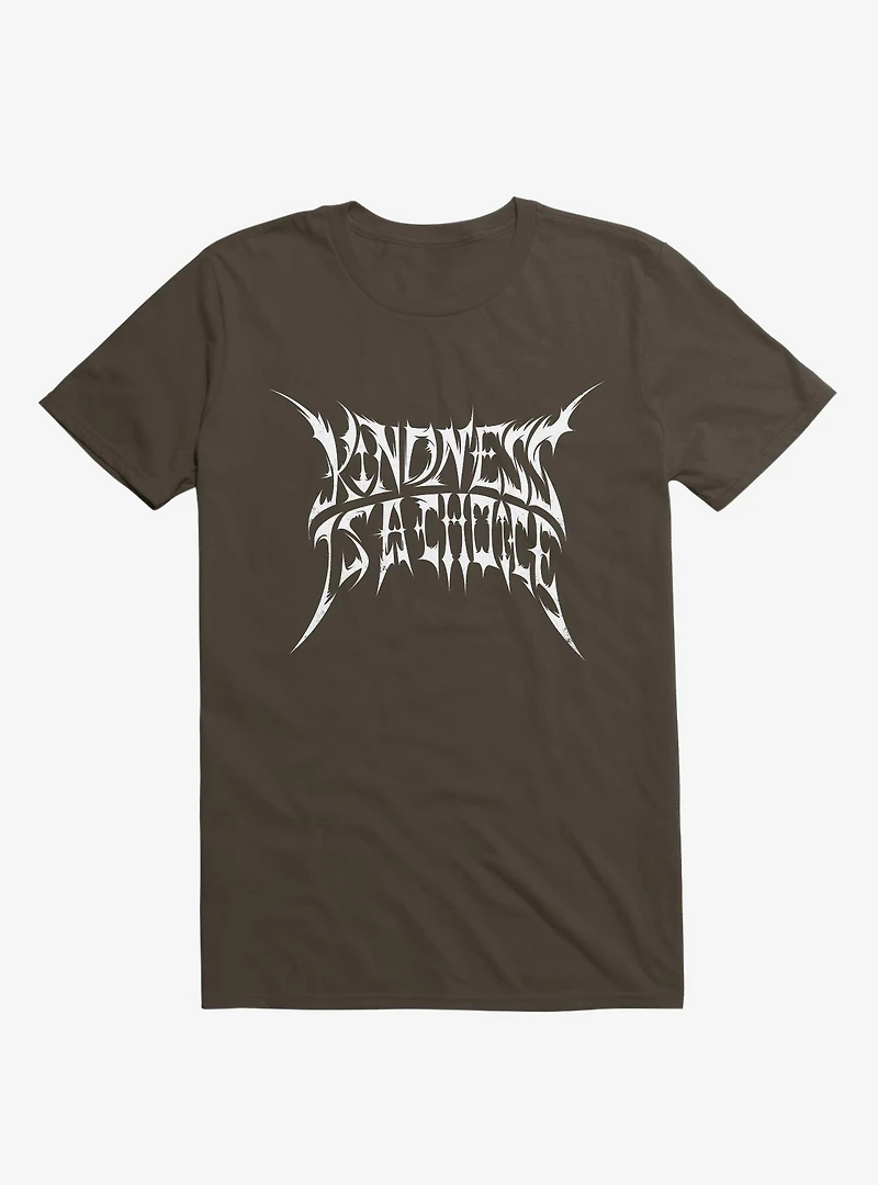 Kindness Is A Choice Brown T-Shirt