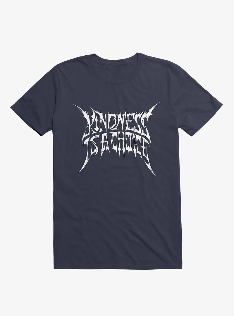 Kindness Is A Choice Navy Blue T-Shirt