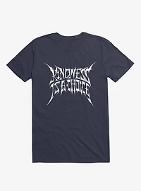 Kindness Is A Choice Navy Blue T-Shirt
