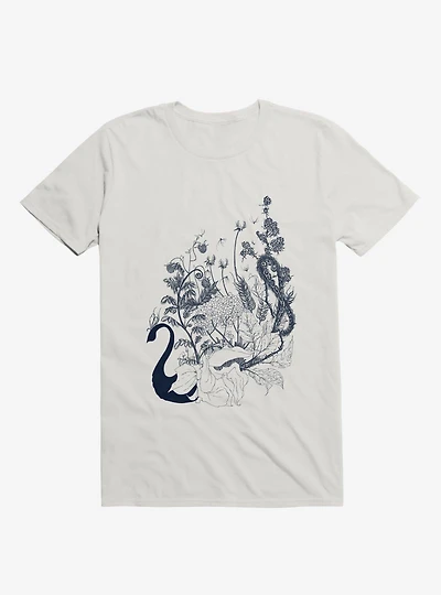 Floralia White T-Shirt