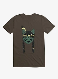 Green Skin Brown T-Shirt