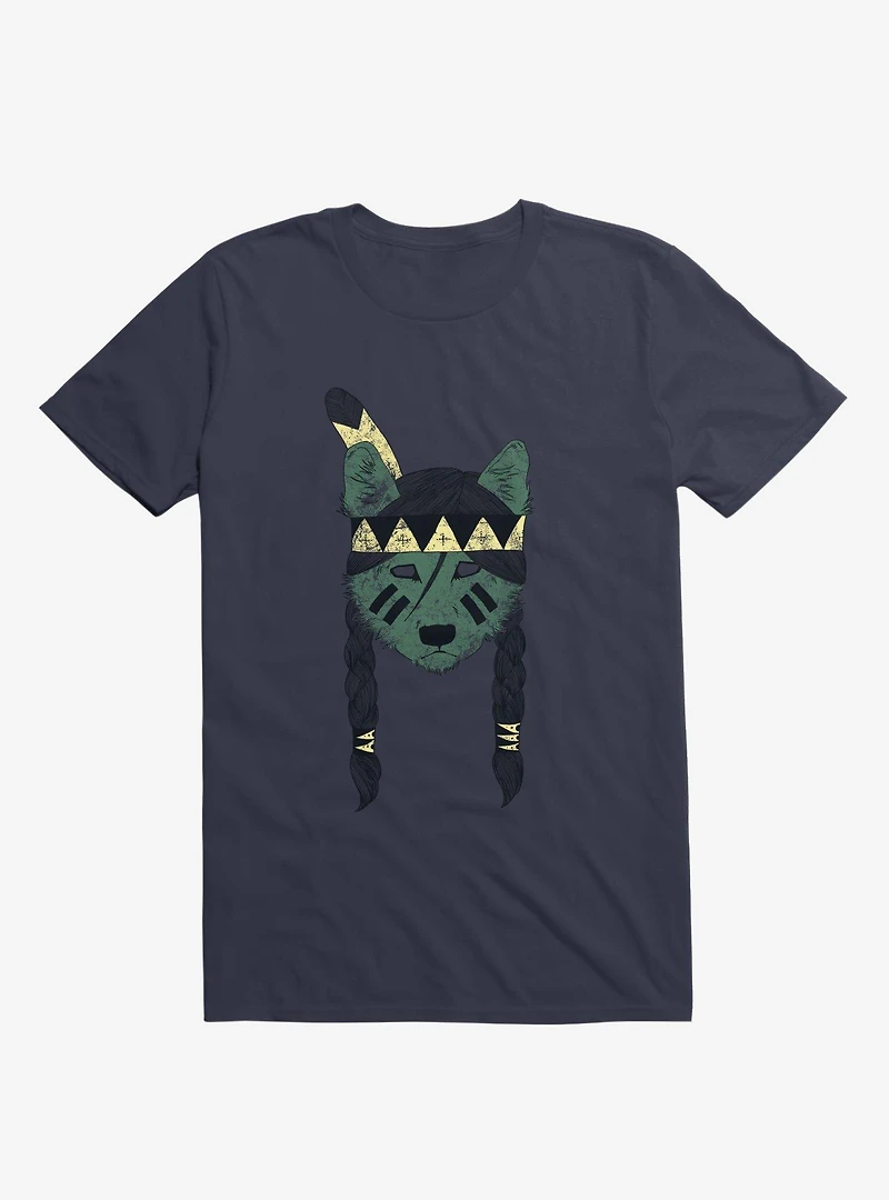 Green Skin Navy Blue T-Shirt