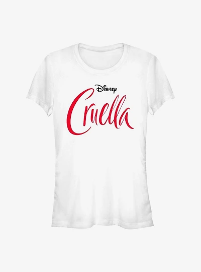Disney Cruella Movie Logo Girls T-Shirt
