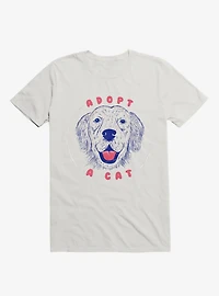 Adopt A Cat White T-Shirt