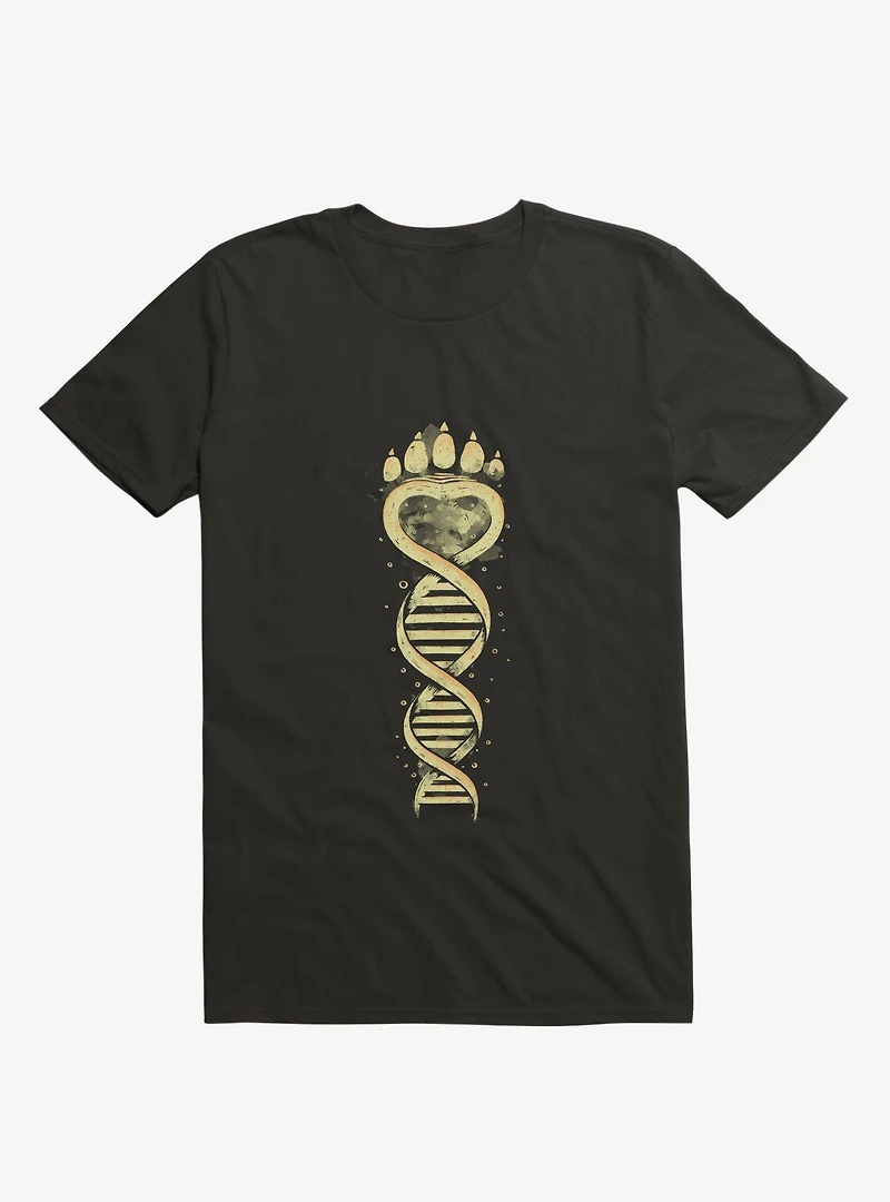 Bear DNA Black T-Shirt