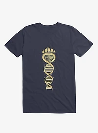 Bear DNA Navy Blue T-Shirt