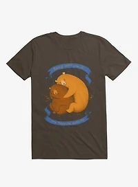 Being With You Is My Favorite Activity Brown T-Shirt