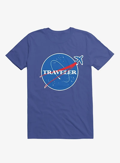 Interstellar Traveler Royal Blue T-Shirt