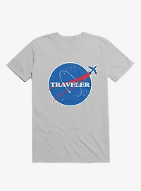 Interstellar Traveler Ice Grey T-Shirt